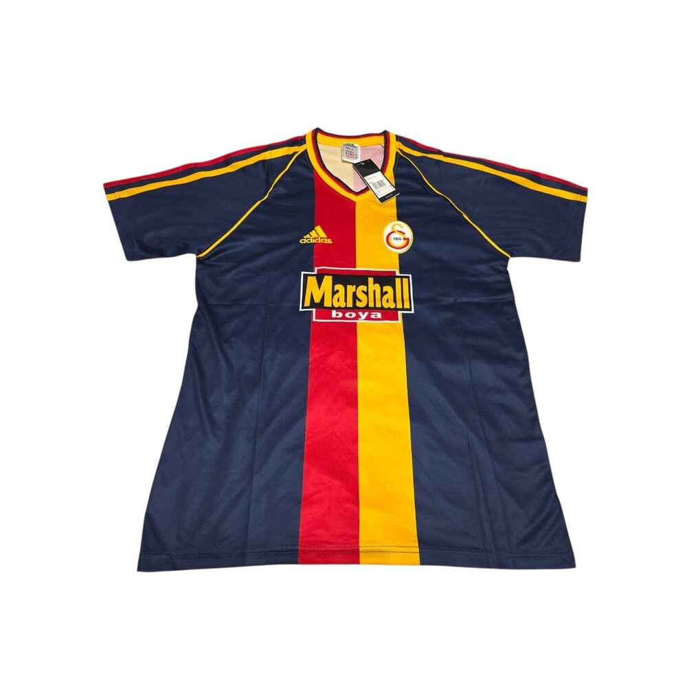 Adidas G. Hagi 10 Galatasaray Jersey 98/99 Size L-Retro Football Vtg Home Nwt